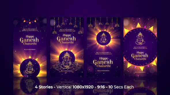 Ganesha Chaturthi Celebration Instagram Stories（688255）-技能树